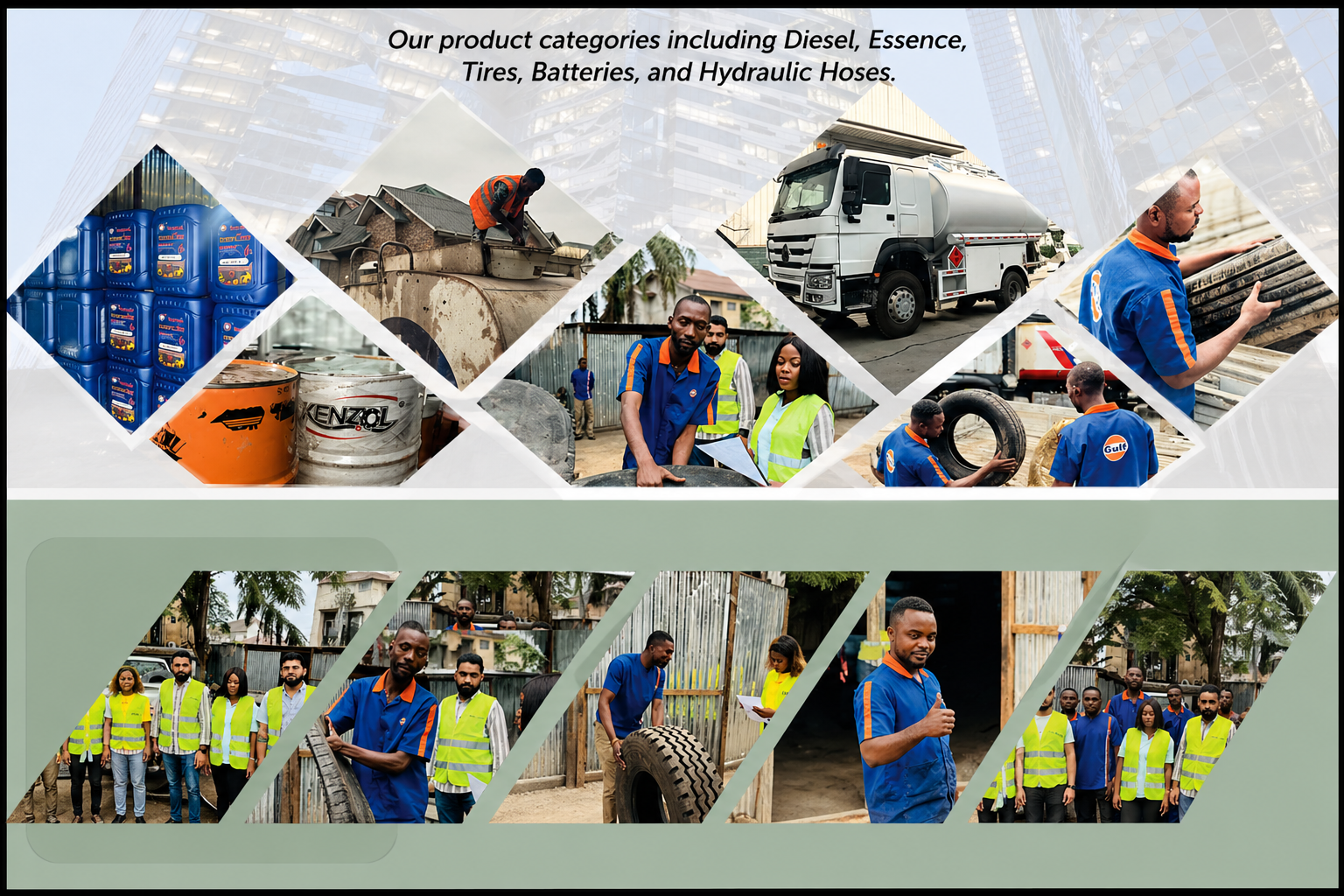H.S Trading team members across operations, logistics and field service